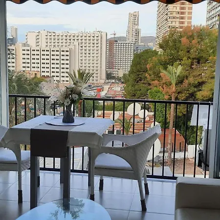 Appartement Happy Loix Wifi Aa Garage Gratuito à Benidorm Extérieur photo